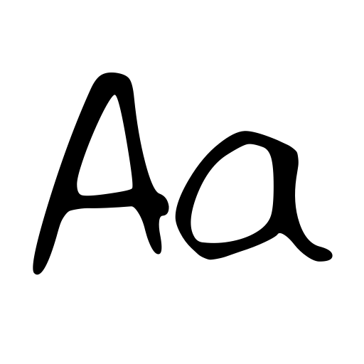 AndreaUnedited Font preview