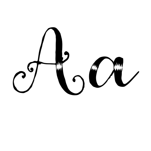 Andrila bonus Font preview