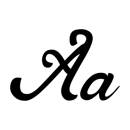 Andy Tusvah Font preview