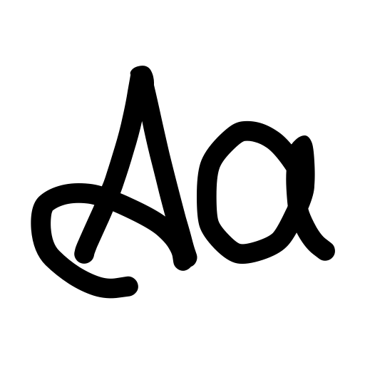 andyallshort Font preview