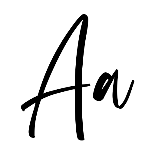 Angelwine Font preview