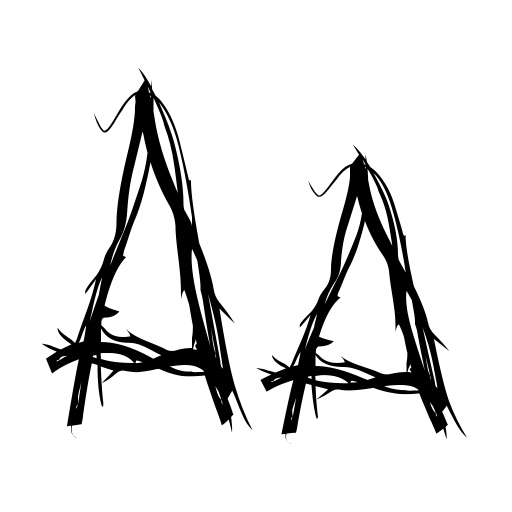 AngkerDemo Font preview