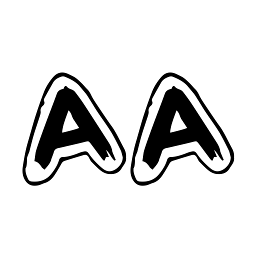 AngleStroke Font preview