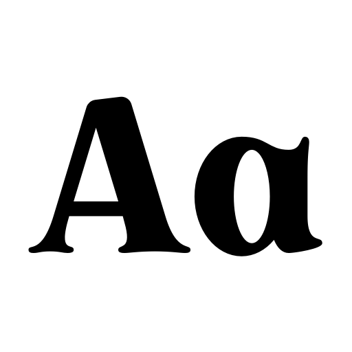 Angon Font preview