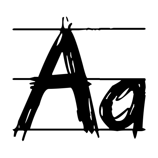 Angry Letter Font preview