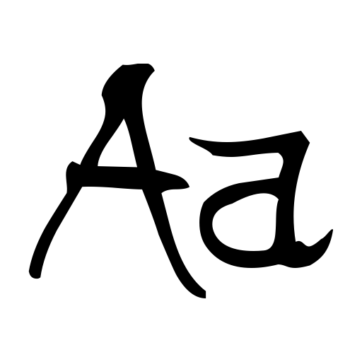 Angryblue Controlled Font preview