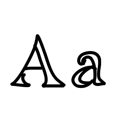 AniDitalini Font preview