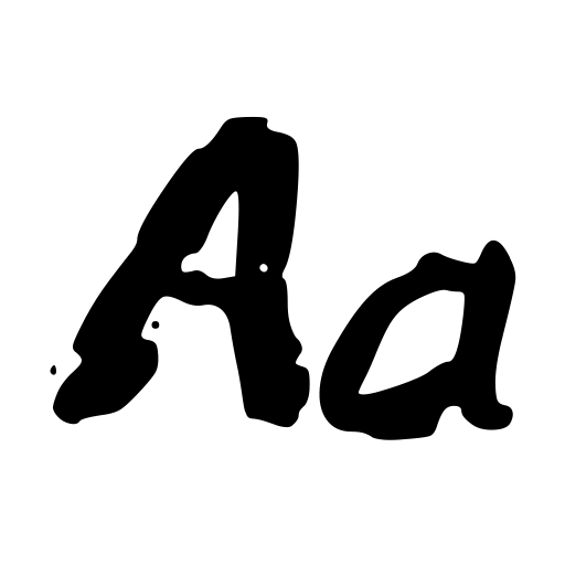 AnnBrush Font preview