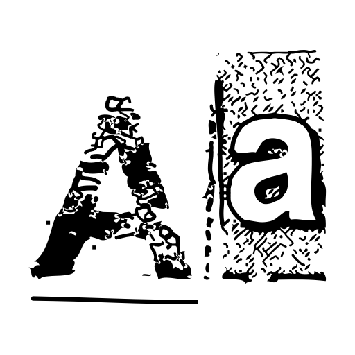 Anonymous Clippings Font preview