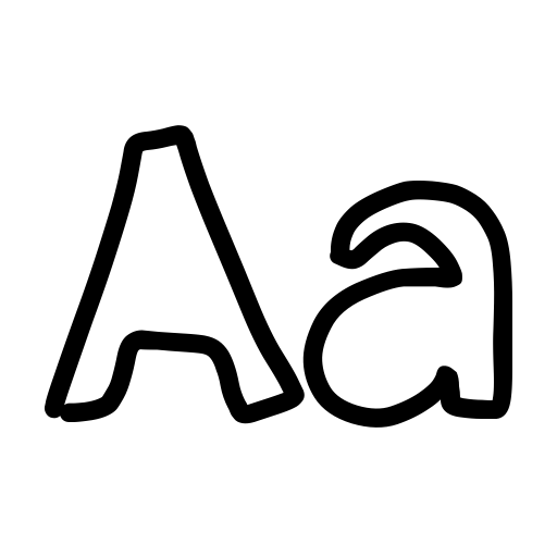 Anonymous Font preview