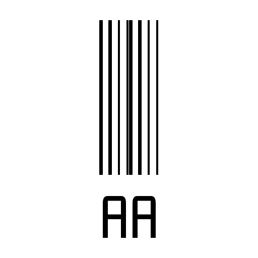 Another barcode font preview