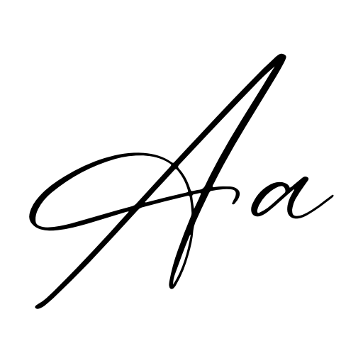 Antariskalia Signature Font icon