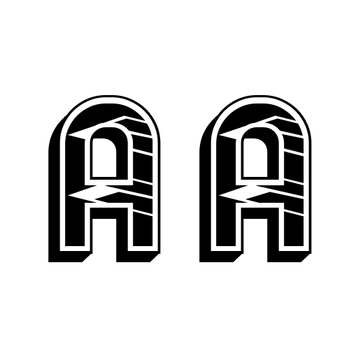 Antennas Font preview