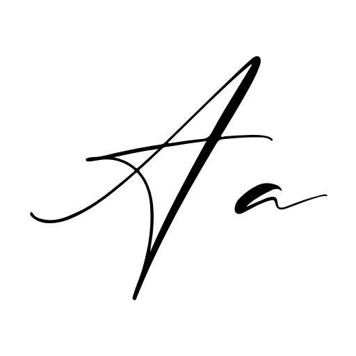 Anthoni Sifnature Font preview