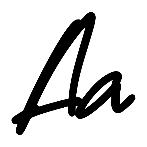 Anthony Writters Font preview