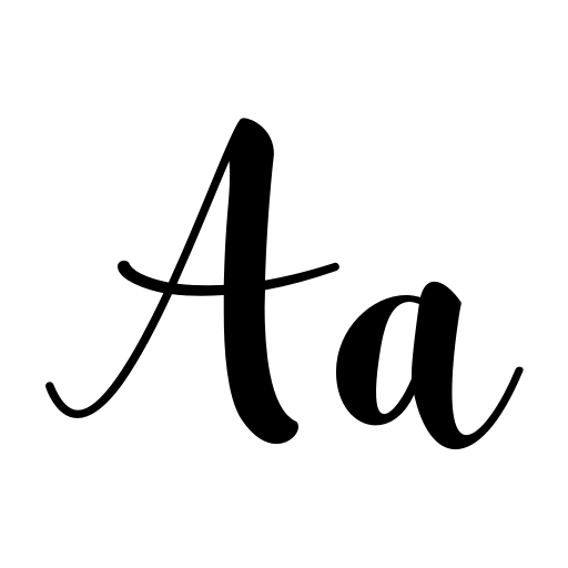 anthracite Font preview