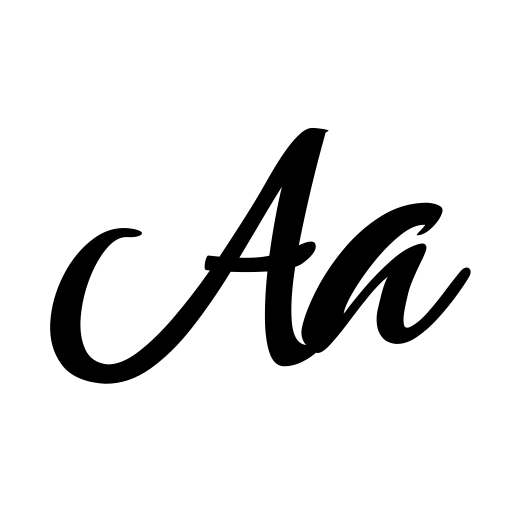 Anthurium Font preview