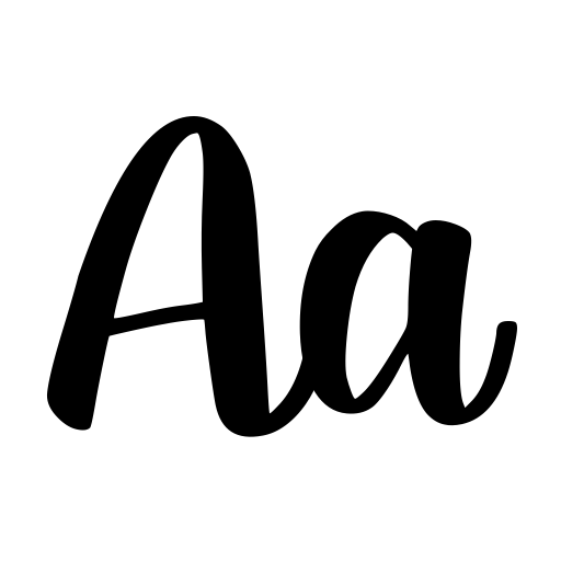 anthusia Font preview