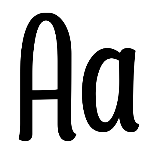 Anticed Font preview
