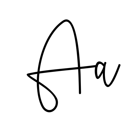 Antouk Script Personal Use Font preview