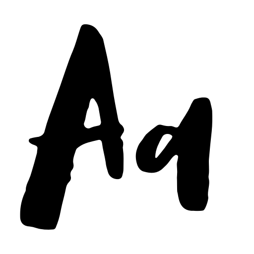 Antums Brush Font preview