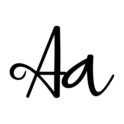 Anything Font preview