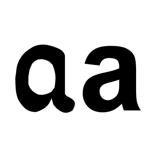 Apicar (style Arial gras) Font preview