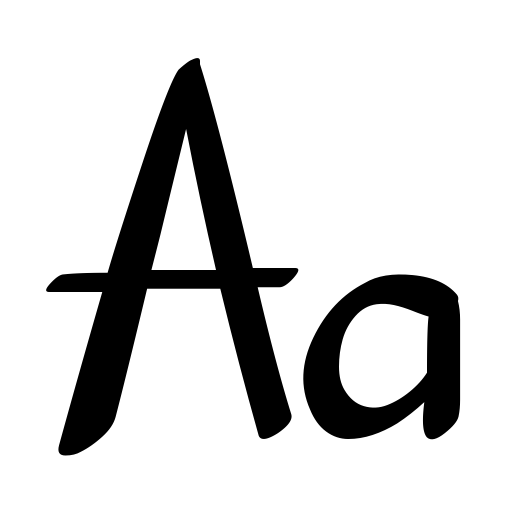 APOLOGIZE Font preview