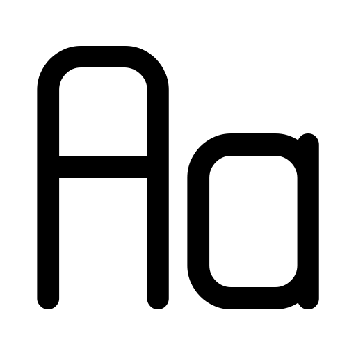 aposiopesis normal Font preview