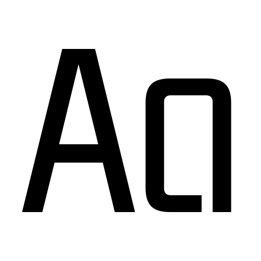 Apothem Font preview