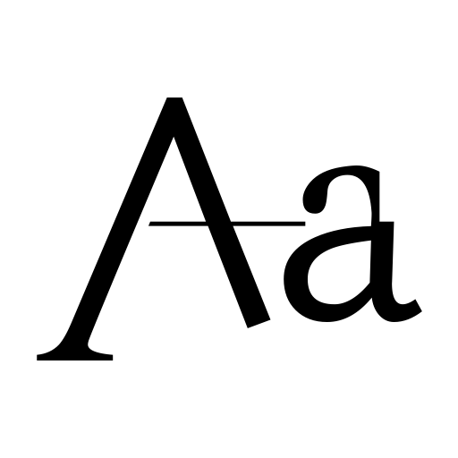 Appendix Font preview