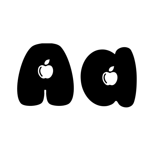 Apple Kids Font preview