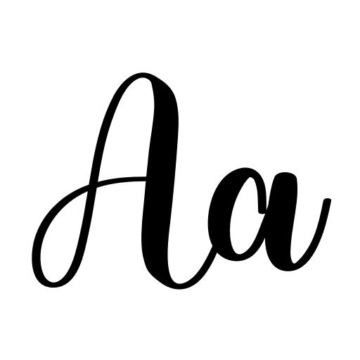 April Font preview