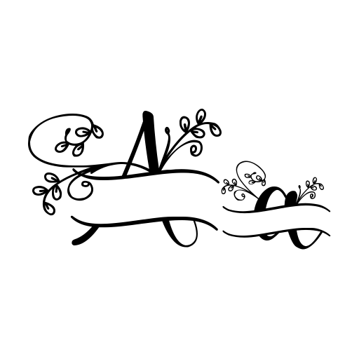 Aqille Monogram - Personal Use Font preview
