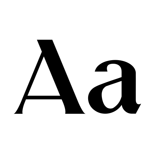 AQRADA Font preview