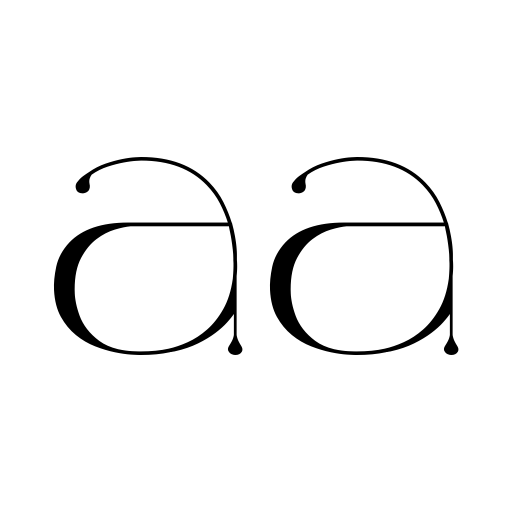 aqua pura Font preview