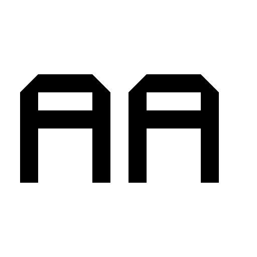 Aqua Font preview