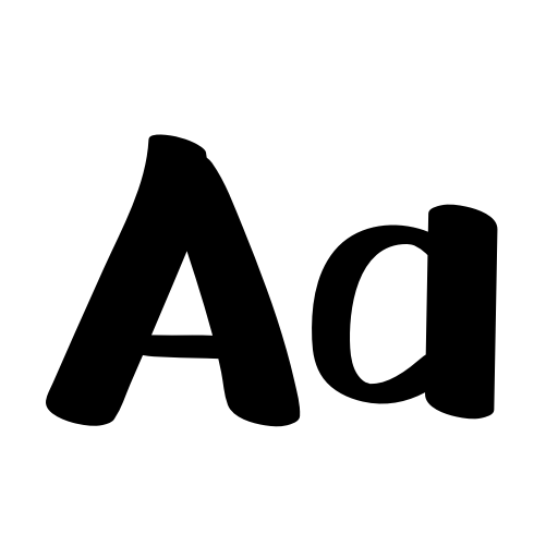 AQUARIUM Font preview