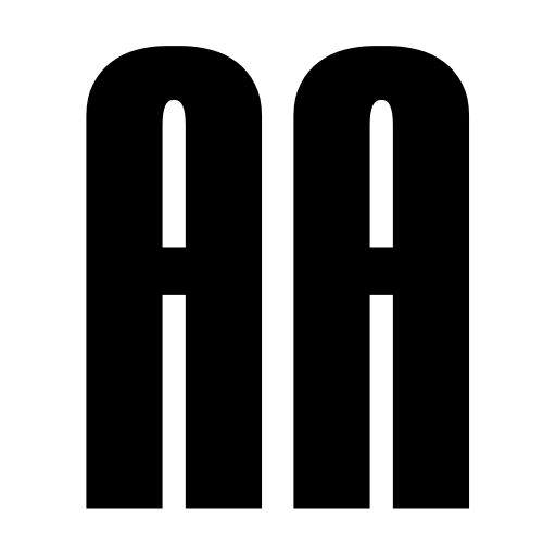AQUARIUM Font preview