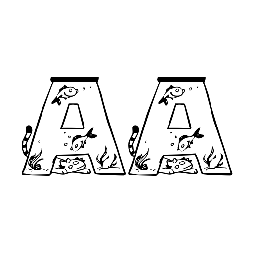 Aquarium Font preview