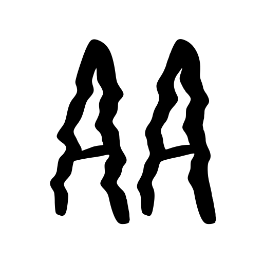 Aquawave Font preview