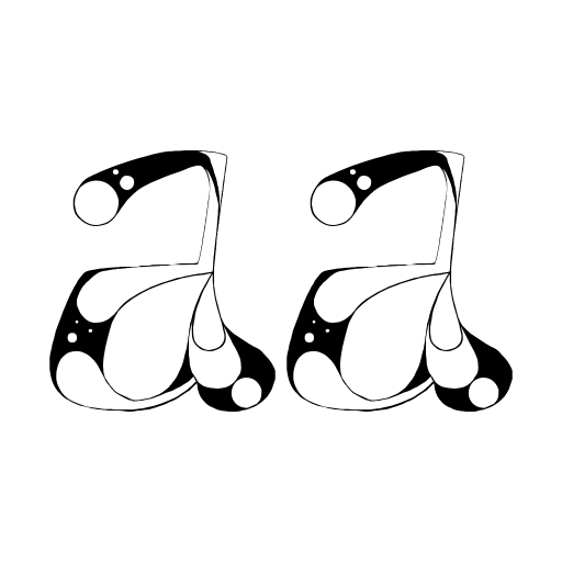 Aqueous Font preview