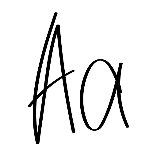 Archive Signature Font preview