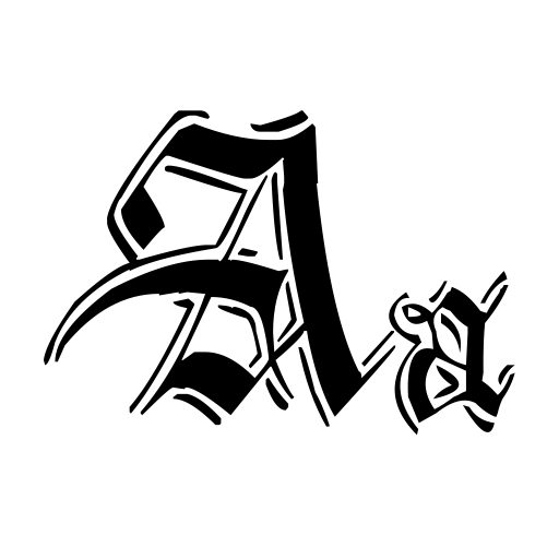 Argor Biw Scaqh Font preview