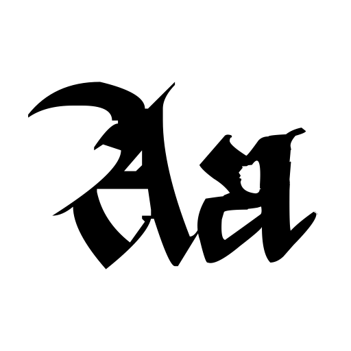 Argor Fast Scaqh Font preview