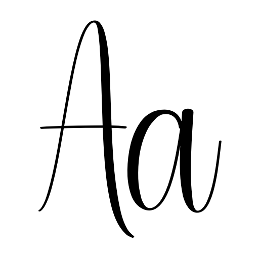 Aright Font preview