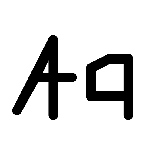 ARK DOTLINE Font preview