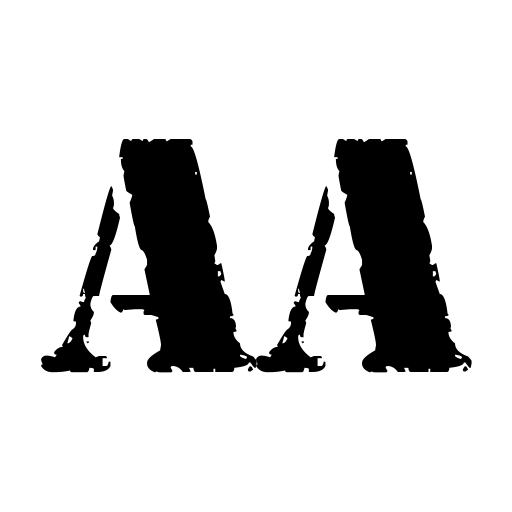 ARMY RUST Font preview