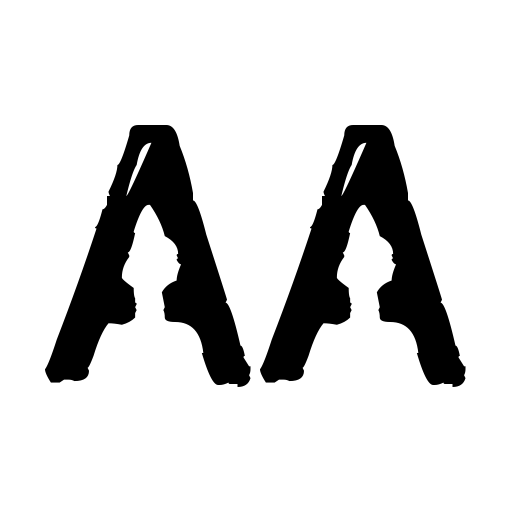 army1 Font preview