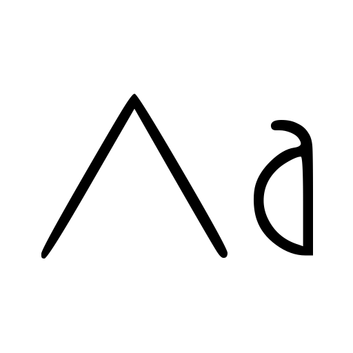 Arq Geometry Font preview